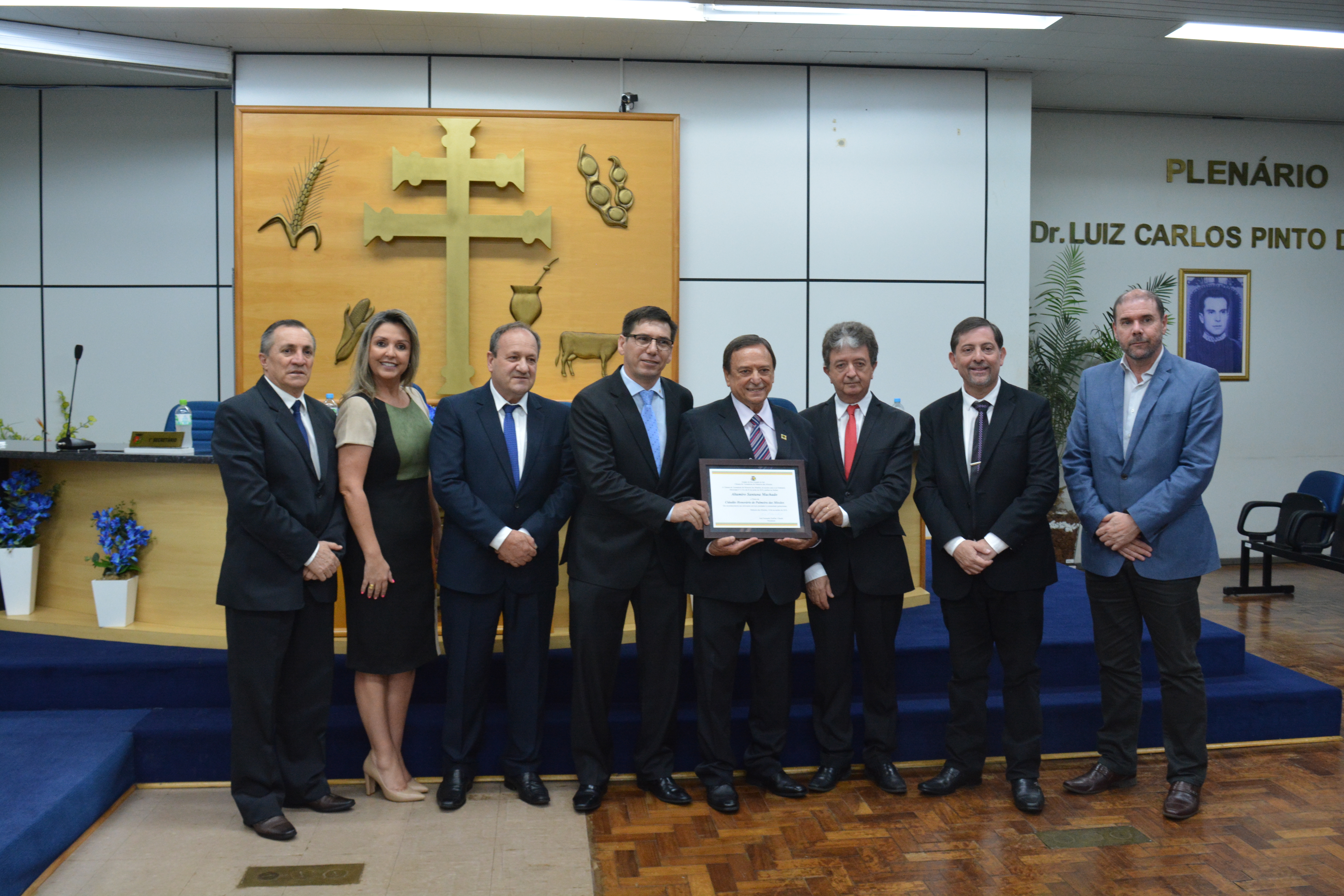 Altamiro Santana Machado recebe título de Cidadão Honorário de Palmeira das Missões