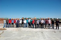 Autoridades Municipais visitam obras do HPR