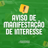 Aviso de Manifestação