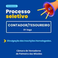 Divulgação das Inscrições Homologadas do Processo Seletivo Simplificado