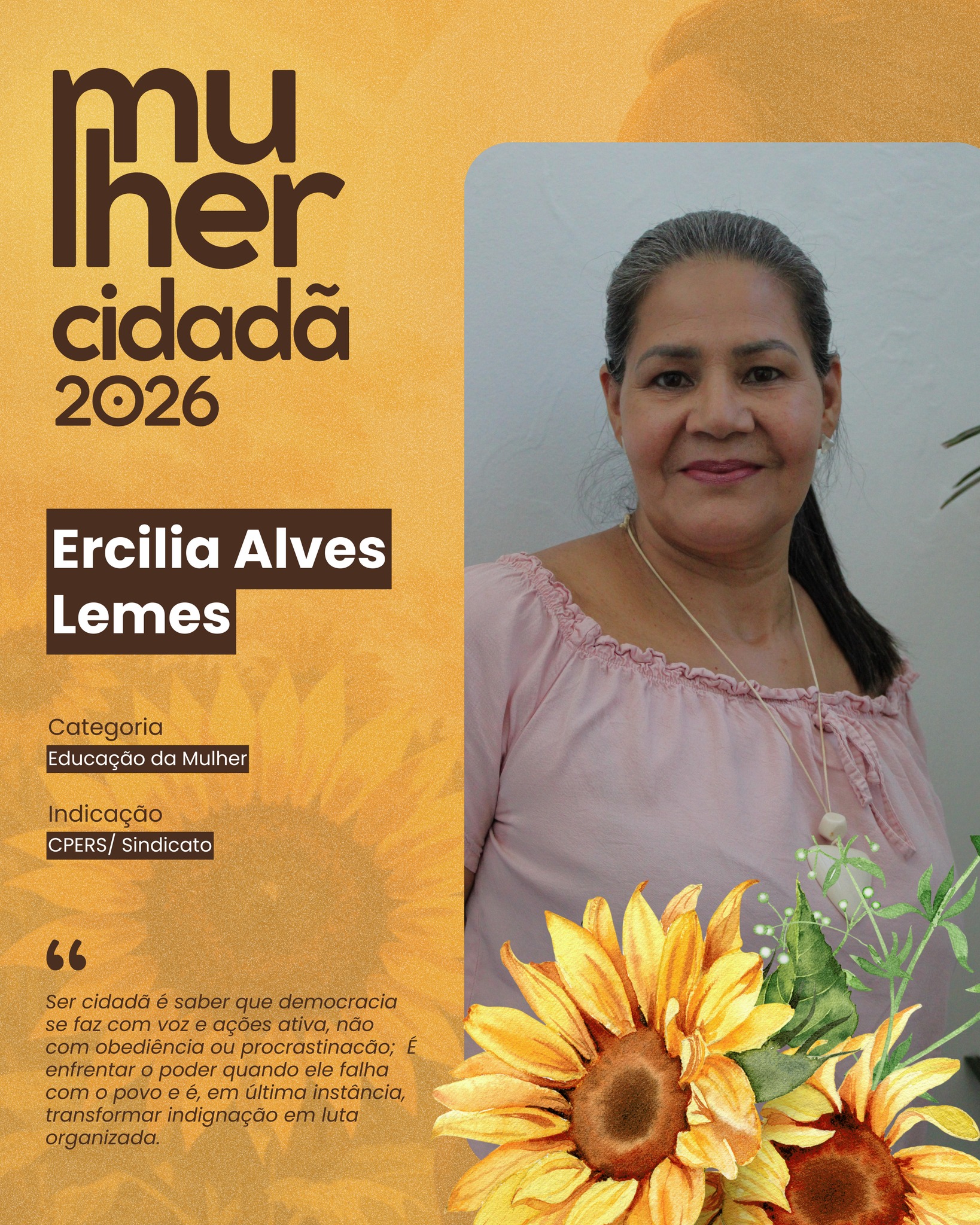 Entre a educação, a cultura do mate e a luta social.