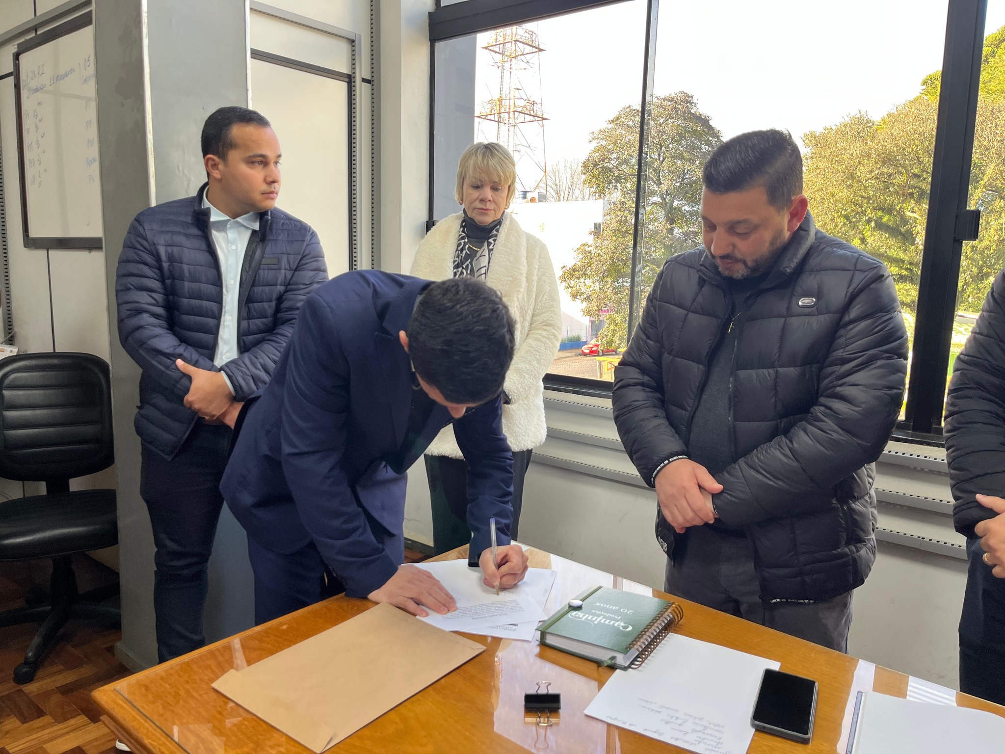 Leandro Ardenghi Alves assume como vereador suplente pelo Progressistas