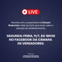 Live com o Proprietário da Estação Rodoviária