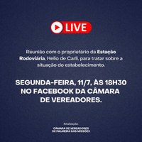 Live com o Proprietário da Estação Rodoviária