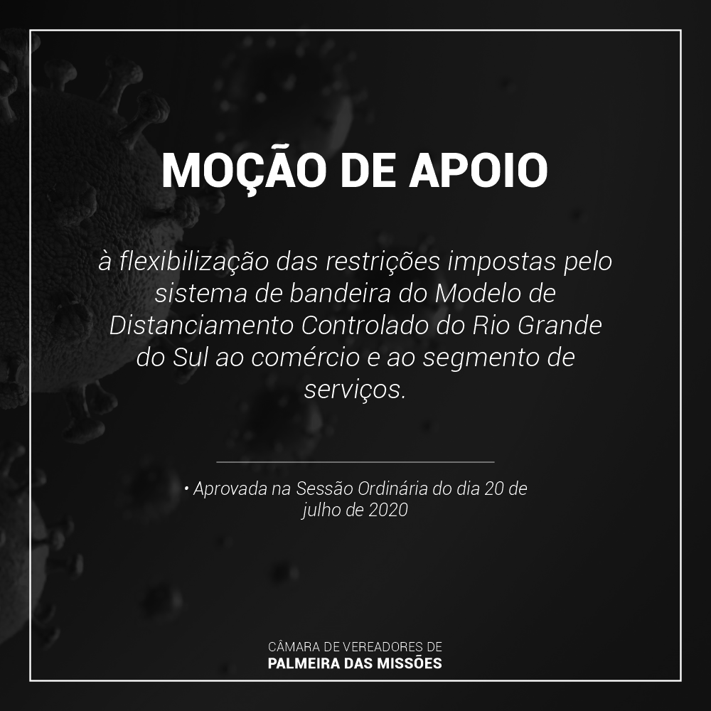 Moção de Apoio