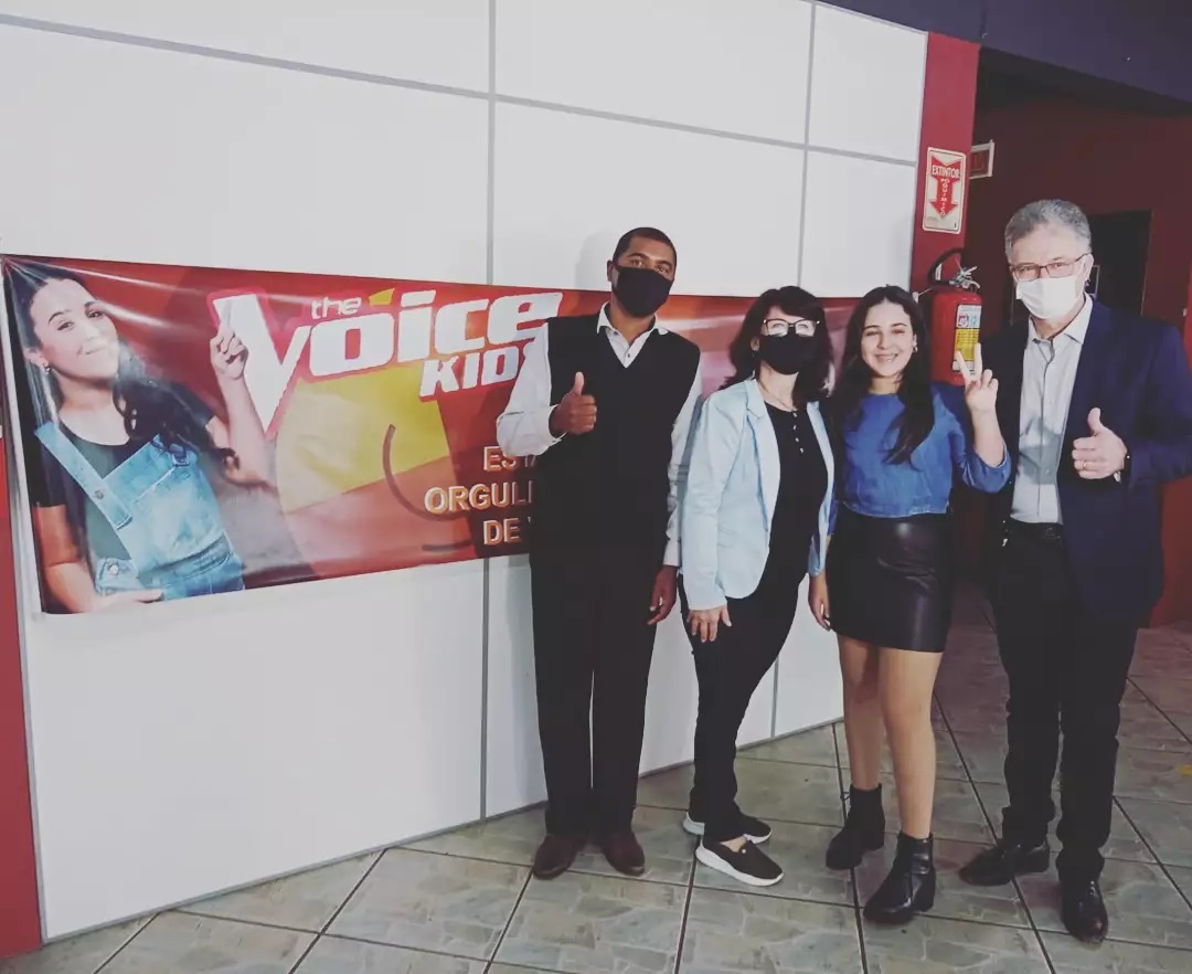 Palmeirense participa do The Voice Kids