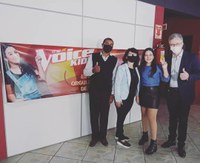 Palmeirense participa do The Voice Kids