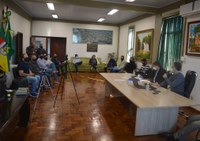 Prefeitura realiza coletiva de imprensa para tratar do HPR e do aumento de casos de covid-19 no Município