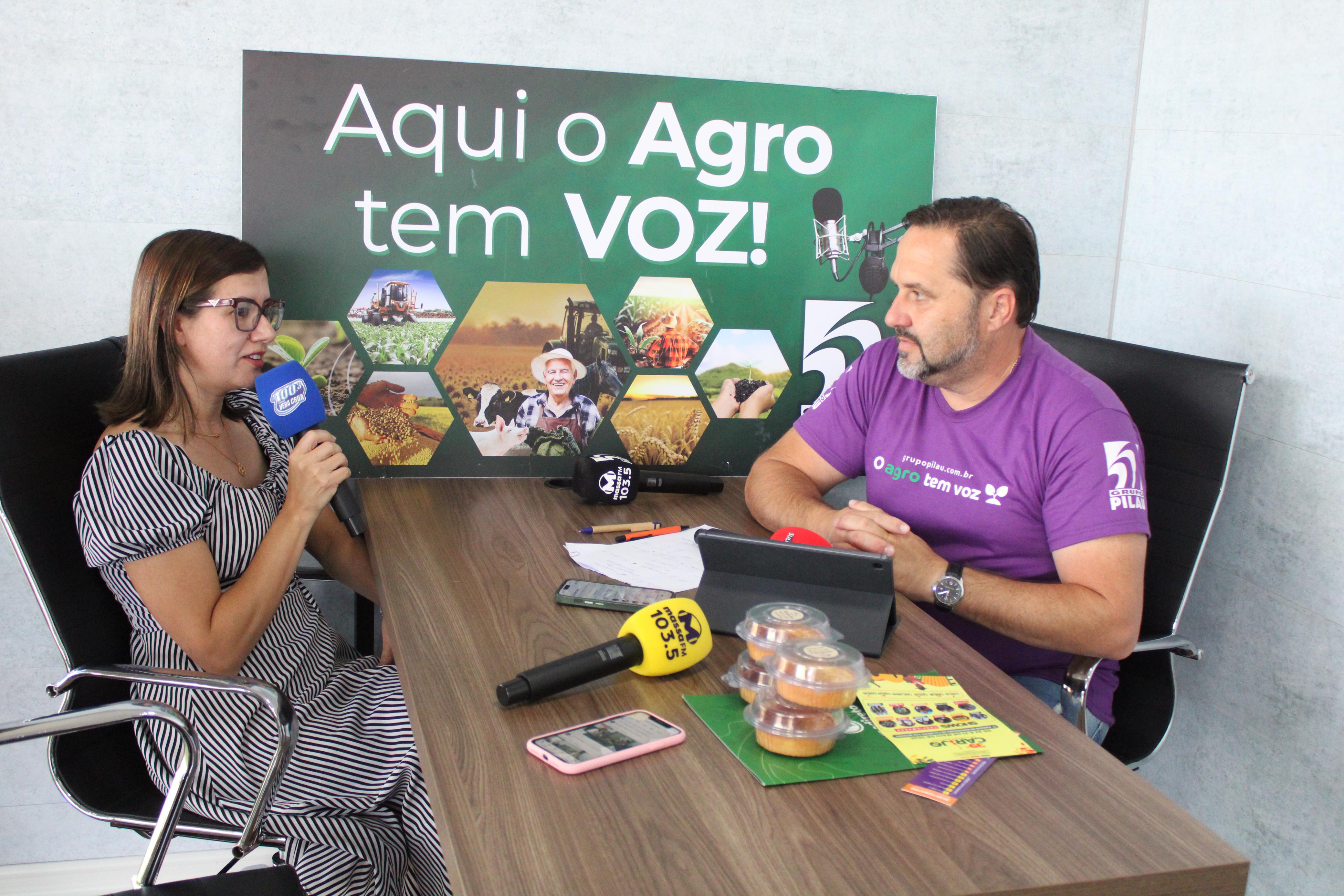 Presidente do Legislativo participa da Expodireto e divulga Encontro Regional de Vereadoras