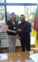 Representante da EMATER de Palmeira das Missões visita Legislativo Municipal