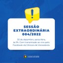 Sessão Extraordinária