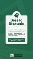 Sessão Ordinária Itinerante
