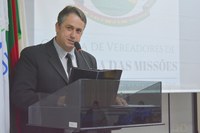 Vereador Júlio Reis se despede do legislativo