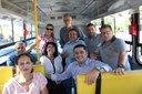 Vereadores participam da Entrega de Sete Novos Veículos para o Transporte Escolar