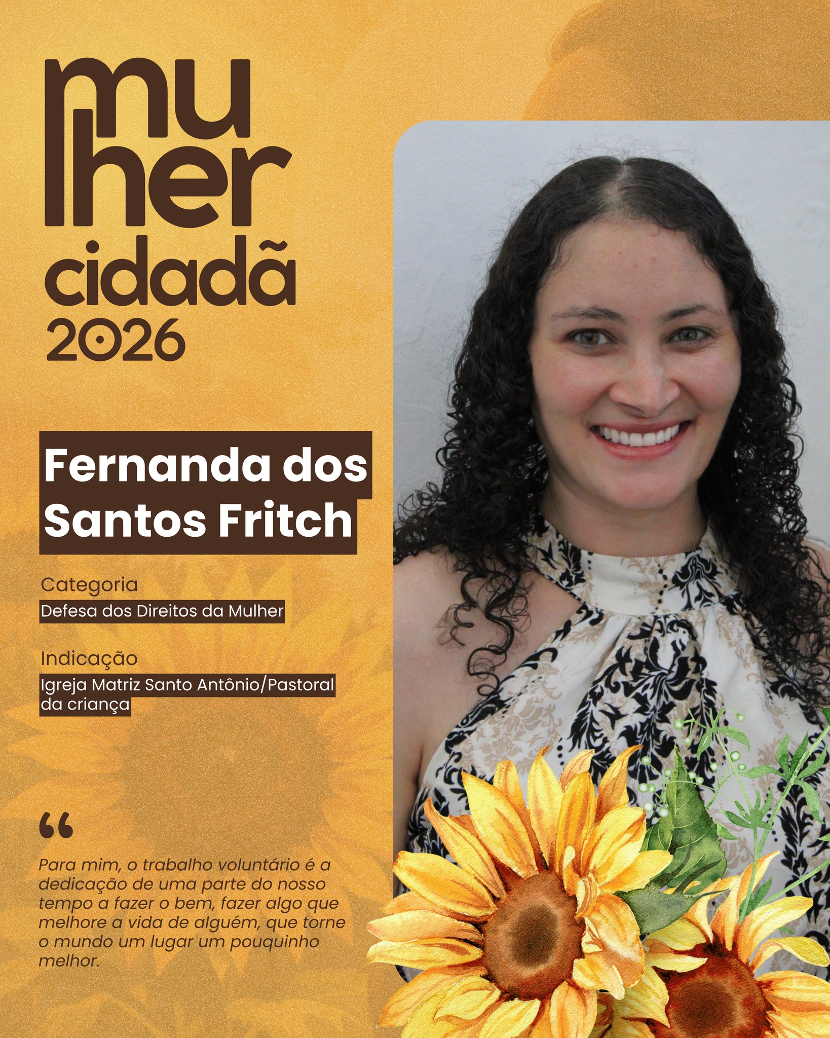 Voluntariado, fé e o “carro coração de mãe”.